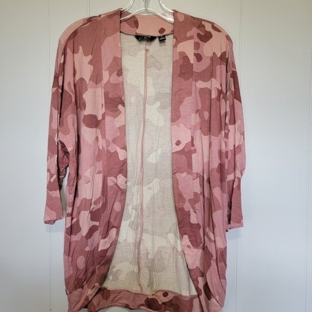 G by Giuliana Pink‎ Camouflage Cardigan